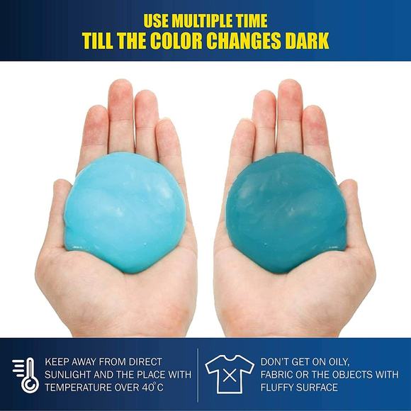 Dust Removal Slime Cleaner for Auto Car Interior Air Vent, Laptop, Keyboard, Cam - Picture 5 of 12